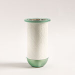 Safa'a collection white metal oud burner 9*9*18 cm image number 0