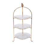La Mesa Gold Plated Cakestand 3 Tire image number 0