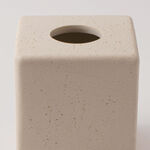 Homez Polyresin Tissue Cover Box, Beige 14.5*14.5*15.5Cm image number 2