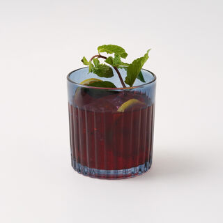 La Mesa Glass Tumbler Set 4Pcs 300Ml, Blue