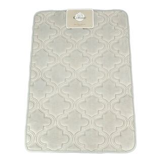 Cottage Bath Mat Gray 60X90 Cm