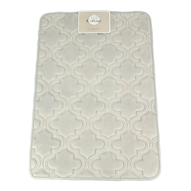 دعاسة حمام مقاس 90*60 سم لون رمادي من كوتاج image number 1