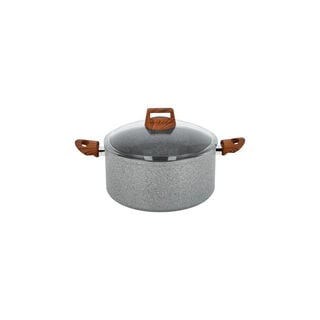 9 Pcs Forge Aluminum Granite Cookware Set