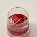 Drink Set 7 Pcs Gold Rim Tumbler 270Ml image number 2