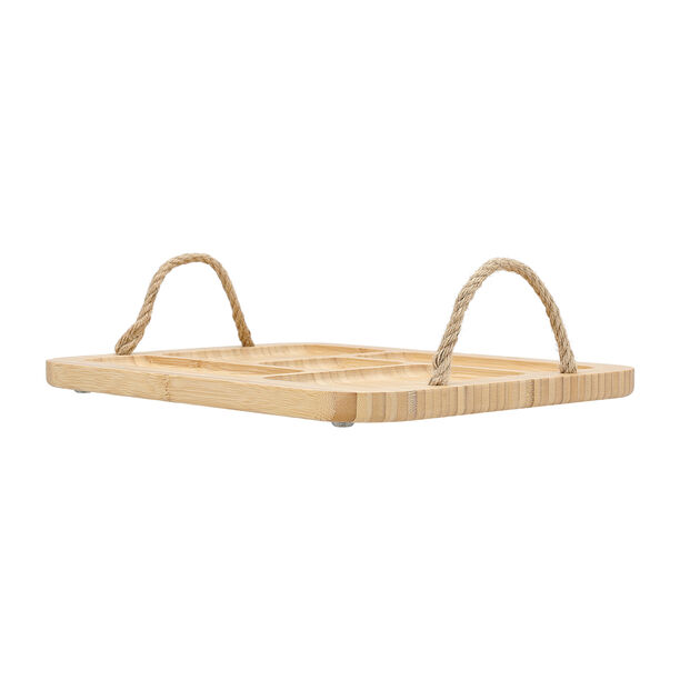 Bamboo Tray 40*30*12 cm image number 1