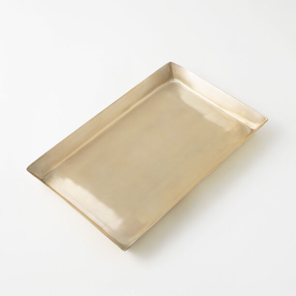 هومز صينية حمام ألومنيوم، ذهبي 20*20*3سم image number 3