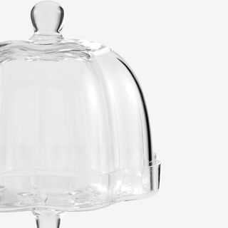 La Mesa Cake Stand With Long Base Small H: 23.5Cm T:17Cm D:17Cm B:9.3Cm