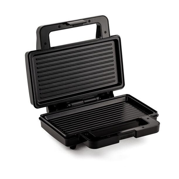 Truva Grey And Black Metal Sandwich Maker image number 1