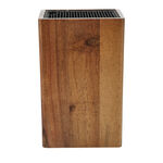 Alberto Acacia Wood Knife Block Holder  image number 1