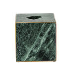 Tissue Box Green Marble image number 2