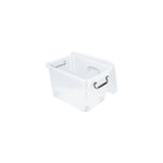 STORAGE BOX with HANDLE ON LID PLASTIC image number 4