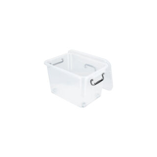 STORAGE BOX with HANDLE ON LID PLASTIC