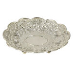 AMBRA SILVER PLATED TRAY image number 3