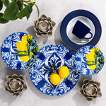 La Mesa blue porcelain 20 pcs dinner set image number 0