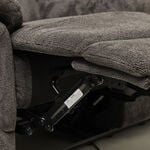 2 Seater dark gray recliner image number 6