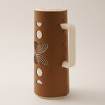 Dallaty leather vacuum flask 1L beige image number 1