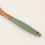 Alberto Wooden Cooking Spoon, Green, 38 Cm image number 2