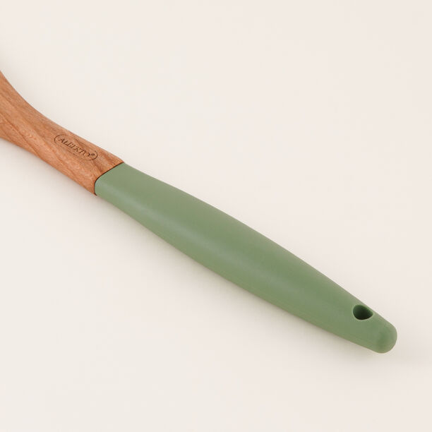 Alberto Wooden Cooking Spoon, Green, 38 Cm image number 2