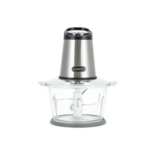 Alberto Steel Chopper 2 lt Glass Jar 300W