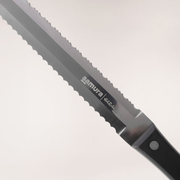 Samura super set of 8 stainless steel knives, black image number 7