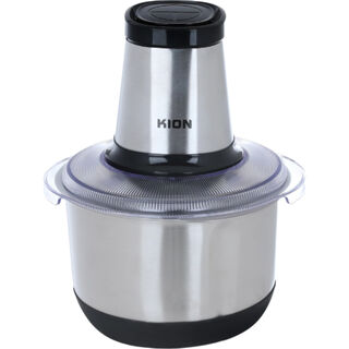 Kion stainless steel chopper with bowl 500W, 2.0L, 2Speeds, black