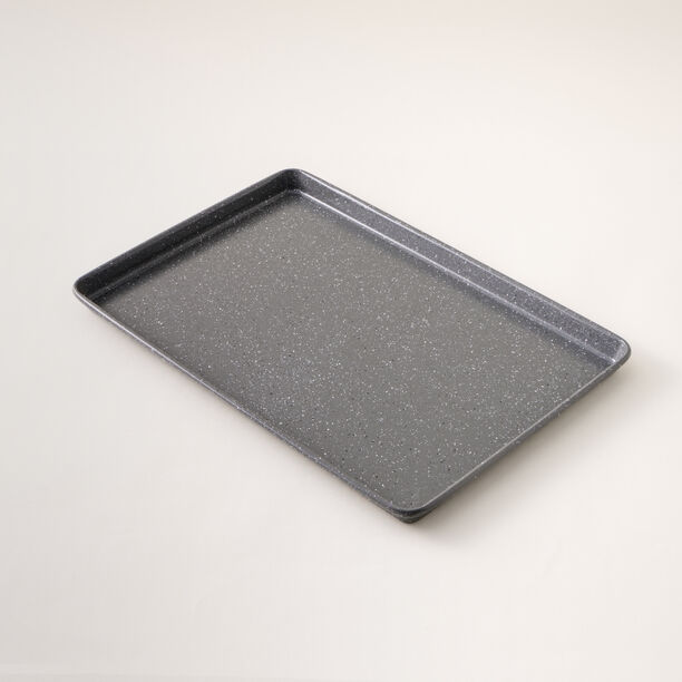 Alberto carbon steel baking tray set 3pcs 13inch, 15inch, 17inch in grey image number 1