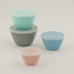 Pentola 4pcs plastic bowl set 0.23L, 0.48L, 0.69L, 0.94L image number 1