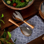 Arabesque Salad Server Set Of 2 Pcs image number 0
