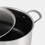 Alberto Stainless Steel Cookware Set 7Pcs, Silver image number 2