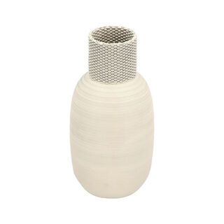 Waraq Ceramic Vase 15*15*29.5 Cm