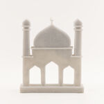 هومز تمثال ديكور أزتك ريزن 28*7*33سم، رمادي image number 1