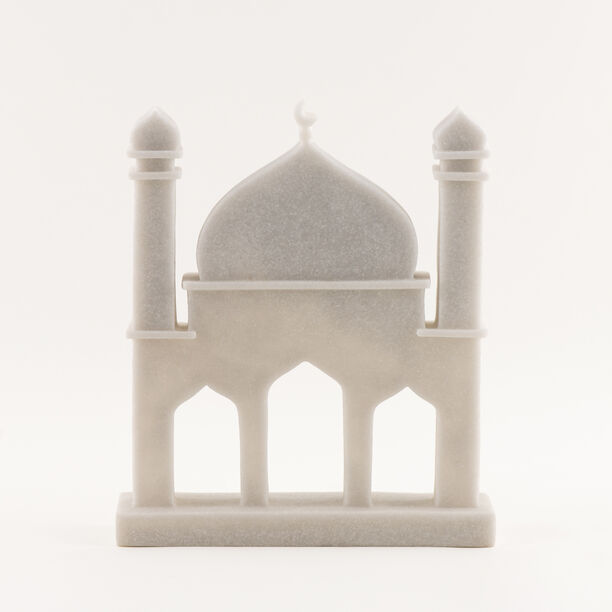 هومز تمثال ديكور أزتك ريزن 28*7*33سم، رمادي image number 1