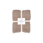 100% Cotton Knitted Throw image number 1