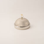 La Mesa silver and gold metal dates bowl Dia 30 cm image number 0