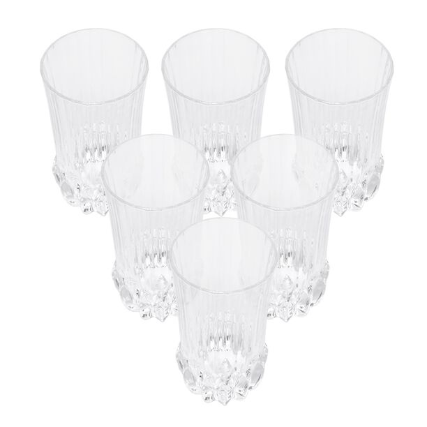 Rcr 6 Pieces Crystal Tall Tumblers Adagio  image number 1