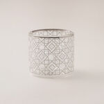 Dallaty Glass Coffee Cups Set 6Pcs, Silver image number 1