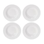 La Mesa New Bone Soup Plate 4 Pieces Set 8.75" image number 1