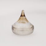 دلتي تمرية زجاج 15 مل، بني image number 2