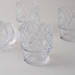 La Mesa set of glass tumbler 4pcs 10cm image number 0