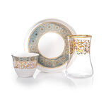 Misk 18 Pieces Arabic Tea and Coffee Set image number 0