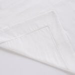 Boutique Blanche Duvet Cover Set 100% Cotton 400Tc Egyptian Queen White 240*200 Cm image number 1