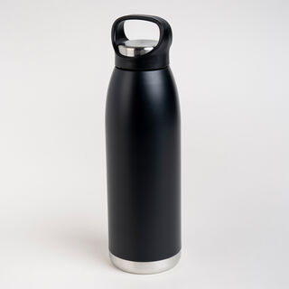 Alberto sainless steel 1L water bottle black