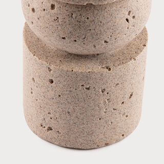 Huda Vase 9.4x9.4x17cm Dark Grey