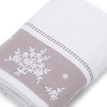 Cottage Jacquard Bath Towel 70x140 Stone 500 Gsm image number 1