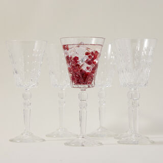 RCR transparent crystal glassware 6 pcs