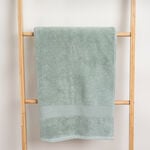Boutique Blanche light green ultra soft bath sheet 70*140 cm image number 4