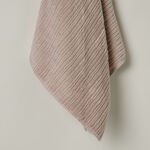 Boutique Blanche jacquard cotton bath towel, grey, 140*70cm image number 2