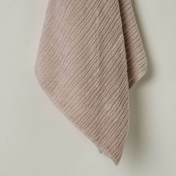 Boutique Blanche jacquard cotton bath towel, grey, 140*70cm image number 2