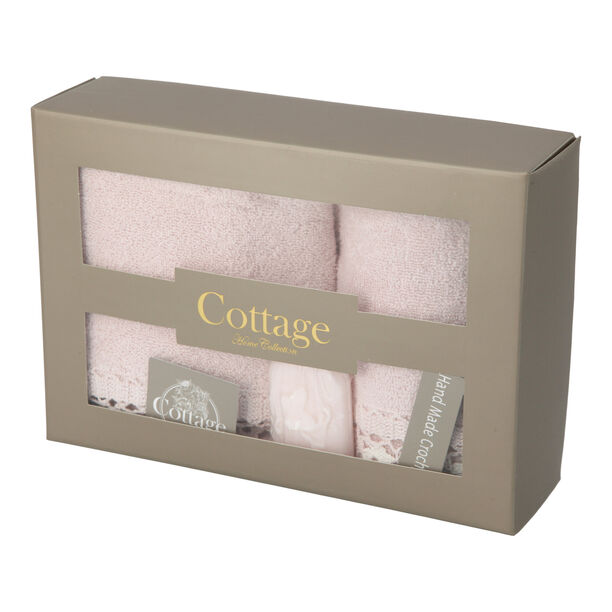 Cottage Cotton Gift Box Coral  image number 0