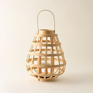 Homez rattan lantern32*26.5*26.5cm